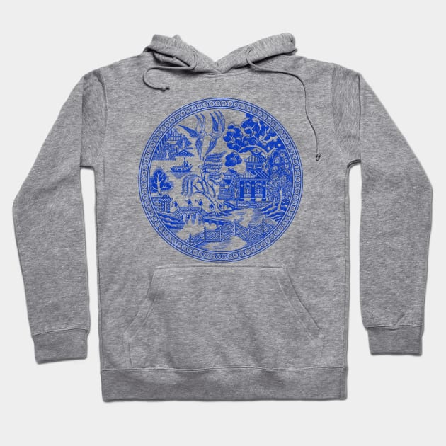 The Willow Pattern Hoodie by Fjordly